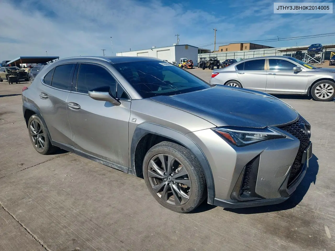 2019 Lexus Ux 200 VIN: JTHY3JBH0K2014005 Lot: 52386596