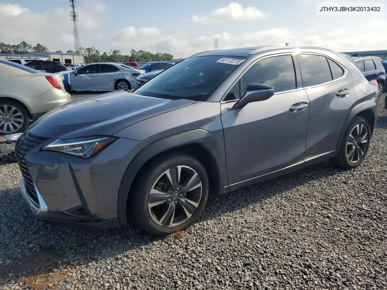2019 Lexus Ux 200 VIN: JTHY3JBH3K2013432 Lot: 53172276