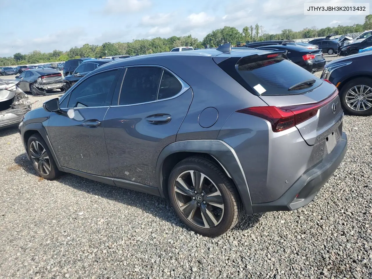 2019 Lexus Ux 200 VIN: JTHY3JBH3K2013432 Lot: 53172276