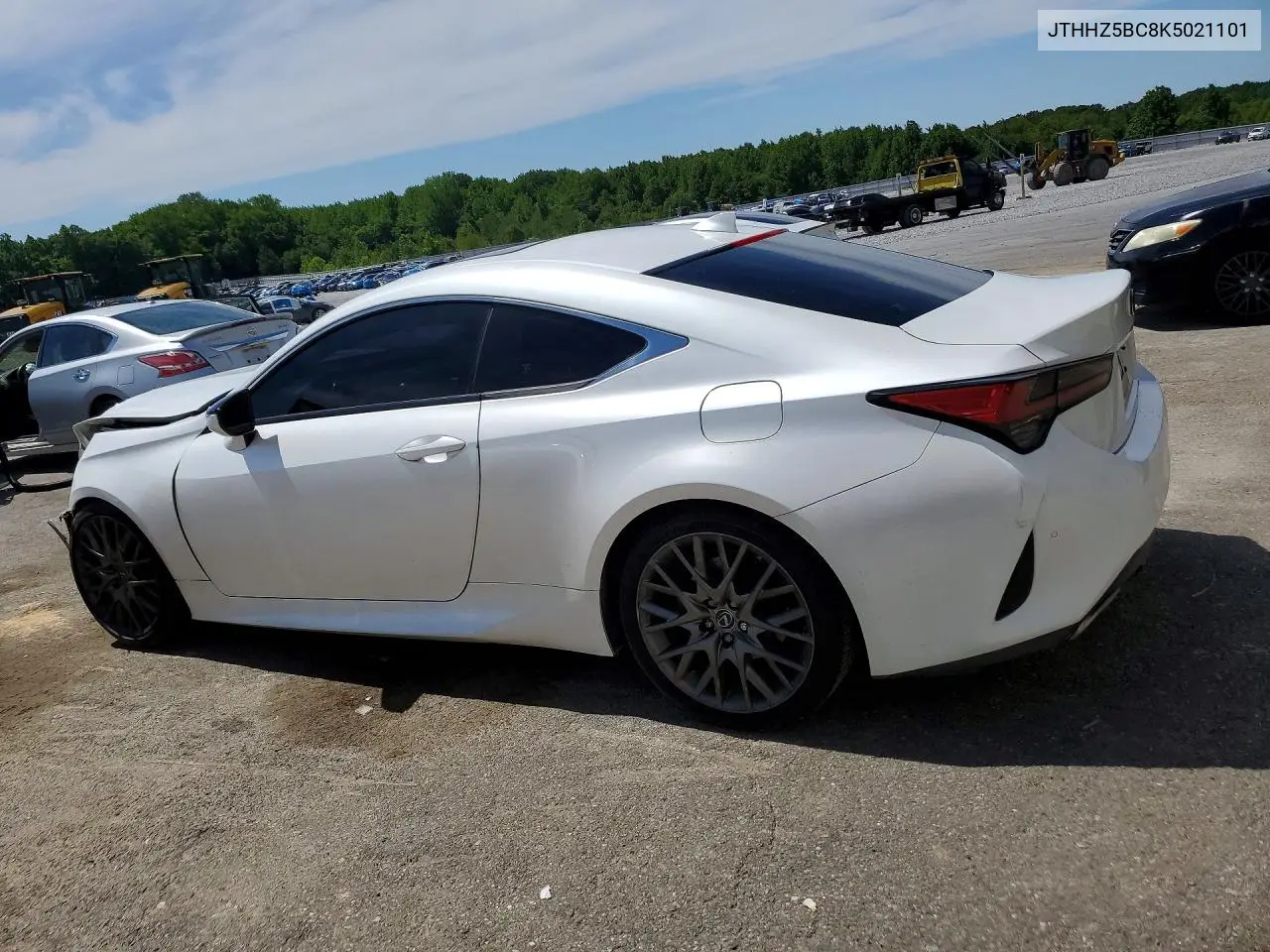 2019 Lexus Rc 350 VIN: JTHHZ5BC8K5021101 Lot: 53185136
