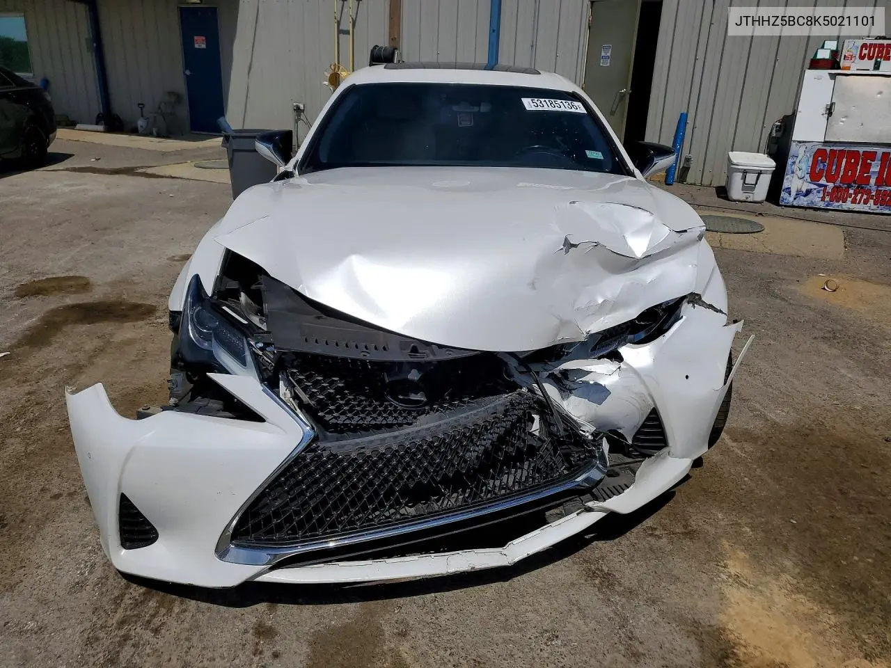 2019 Lexus Rc 350 VIN: JTHHZ5BC8K5021101 Lot: 53185136