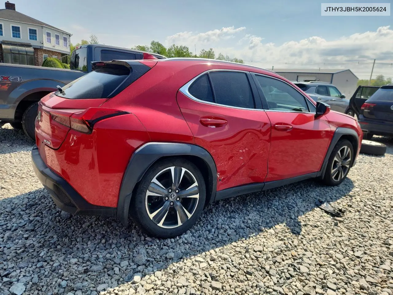 2019 Lexus Ux 200 VIN: JTHY3JBH5K2005624 Lot: 53295596