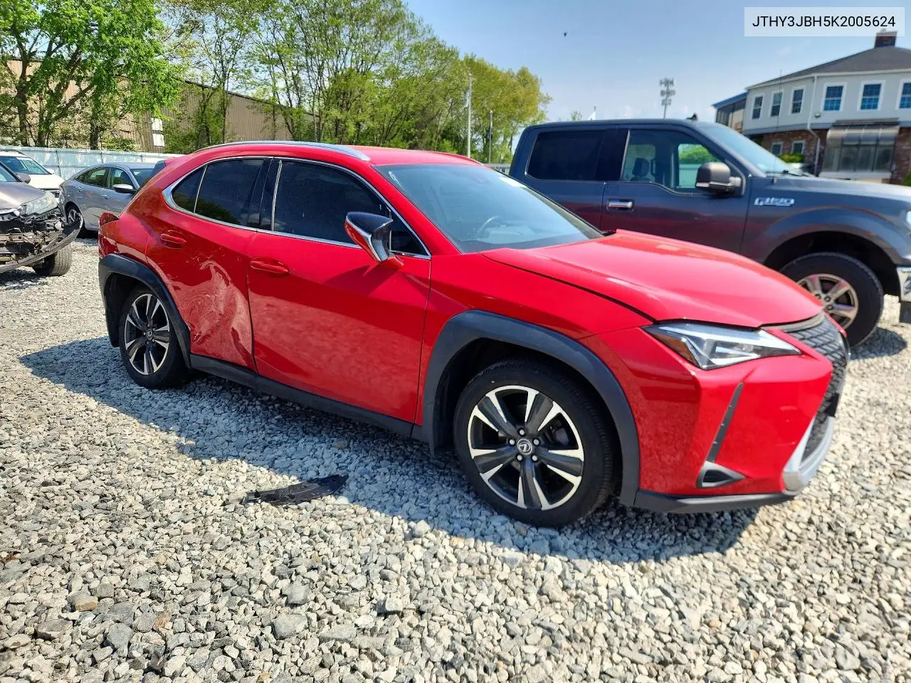 2019 Lexus Ux 200 VIN: JTHY3JBH5K2005624 Lot: 53295596