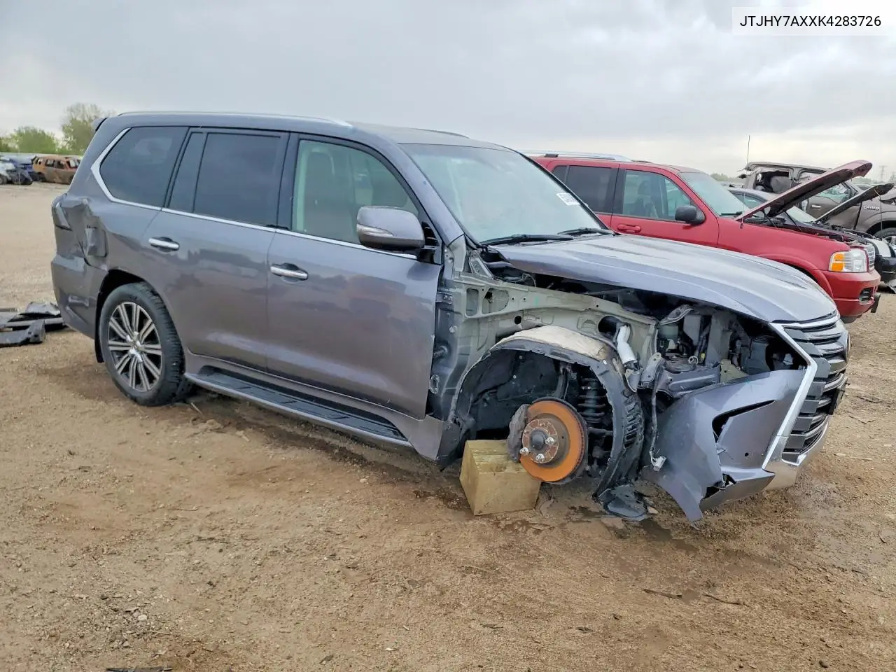 2019 Lexus Lx 570 VIN: JTJHY7AXXK4283726 Lot: 53400946
