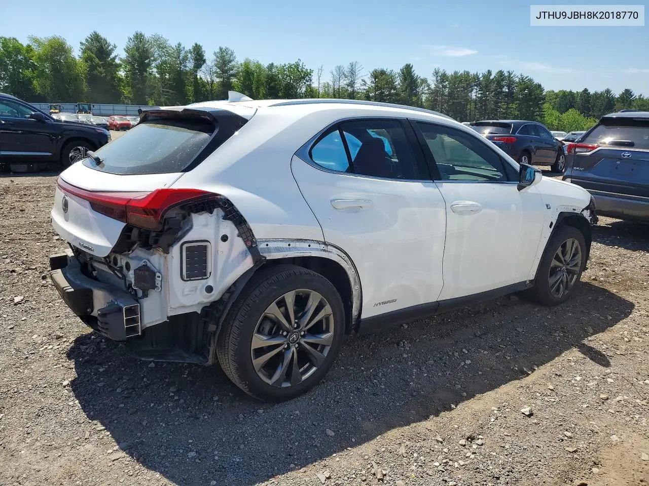 2019 Lexus Ux 250H VIN: JTHU9JBH8K2018770 Lot: 54097686