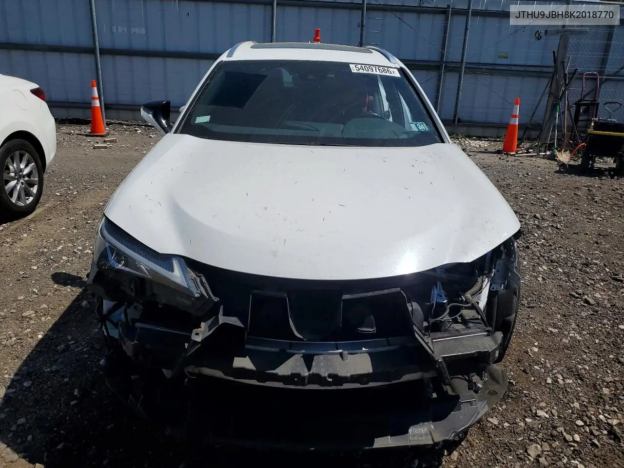2019 Lexus Ux 250H VIN: JTHU9JBH8K2018770 Lot: 54097686