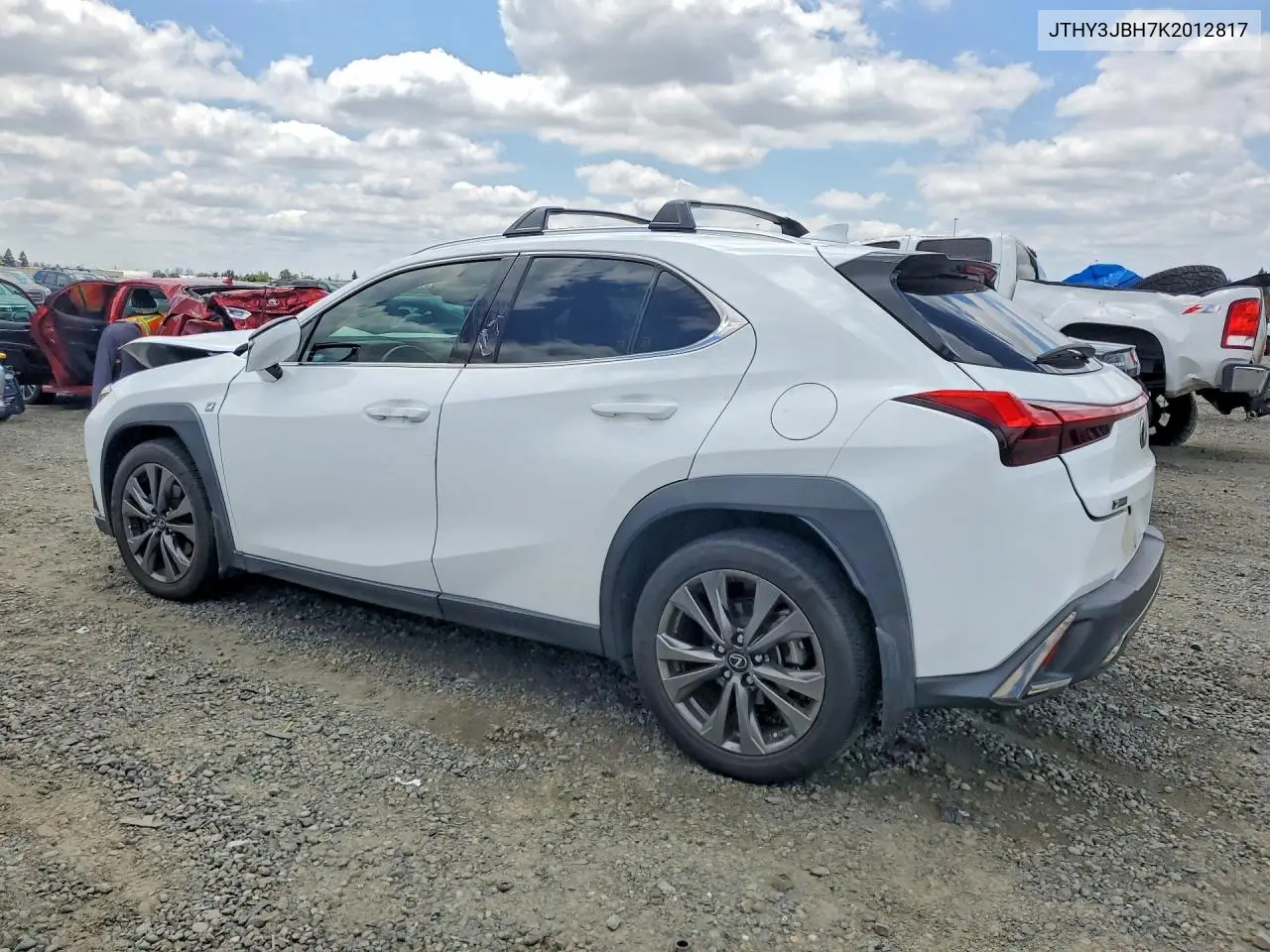 2019 Lexus Ux 200 VIN: JTHY3JBH7K2012817 Lot: 55164986