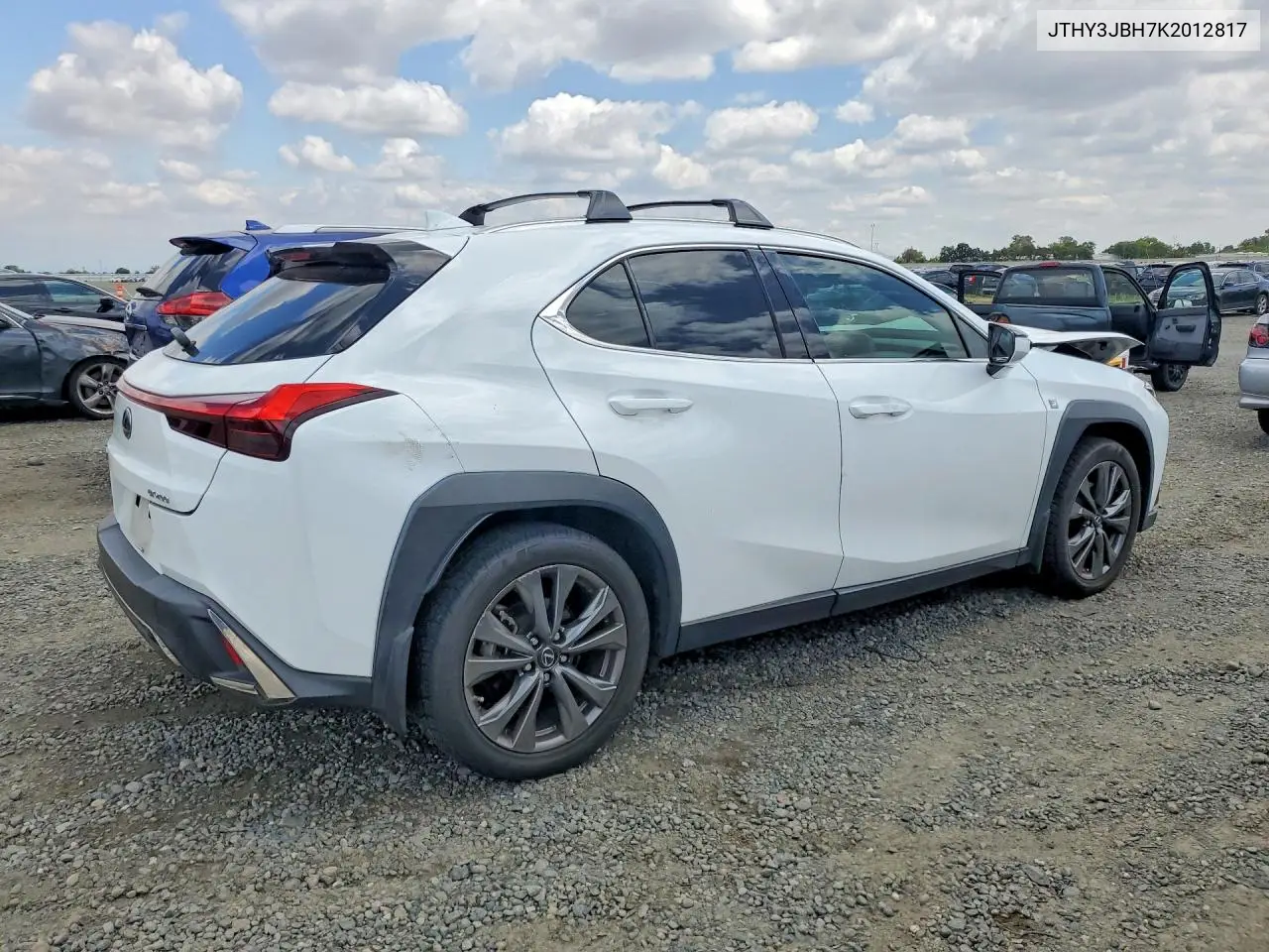 2019 Lexus Ux 200 VIN: JTHY3JBH7K2012817 Lot: 55164986