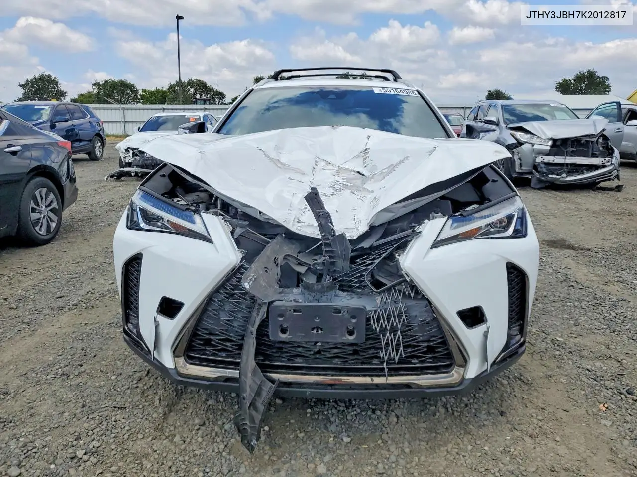 2019 Lexus Ux 200 VIN: JTHY3JBH7K2012817 Lot: 55164986