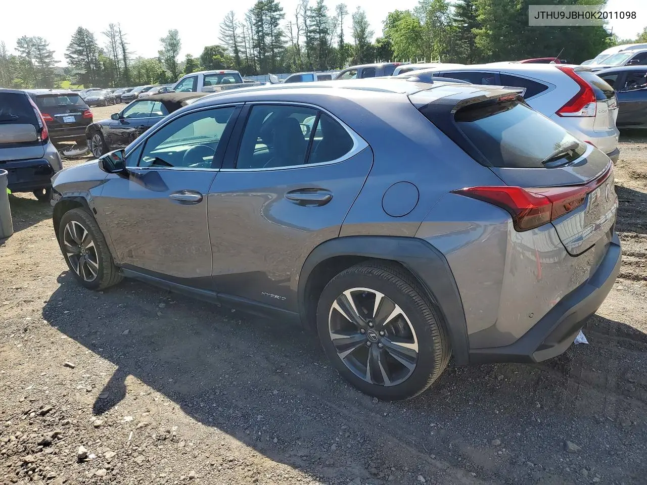2019 Lexus Ux 250H VIN: JTHU9JBH0K2011098 Lot: 55585376