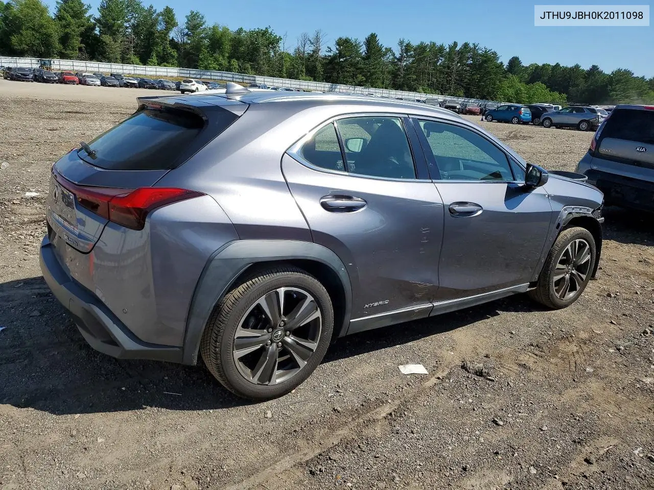 2019 Lexus Ux 250H VIN: JTHU9JBH0K2011098 Lot: 55585376