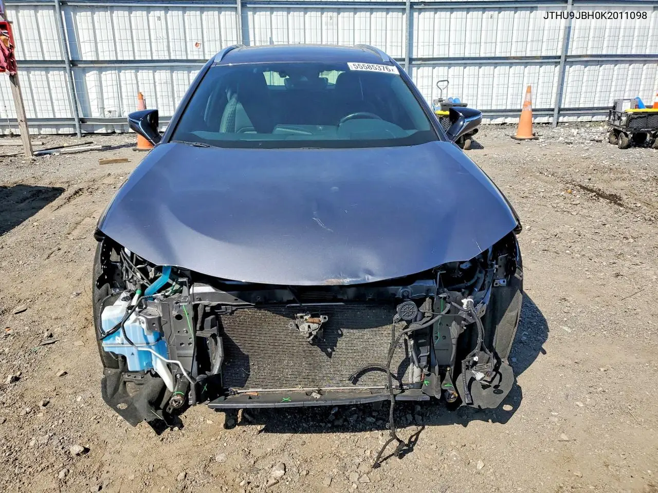 2019 Lexus Ux 250H VIN: JTHU9JBH0K2011098 Lot: 55585376