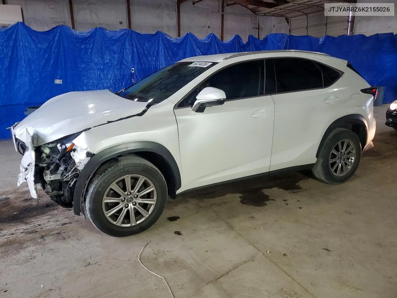 2019 Lexus Nx 200T VIN: JTJYARBZ6K2155026 Lot: 56324036