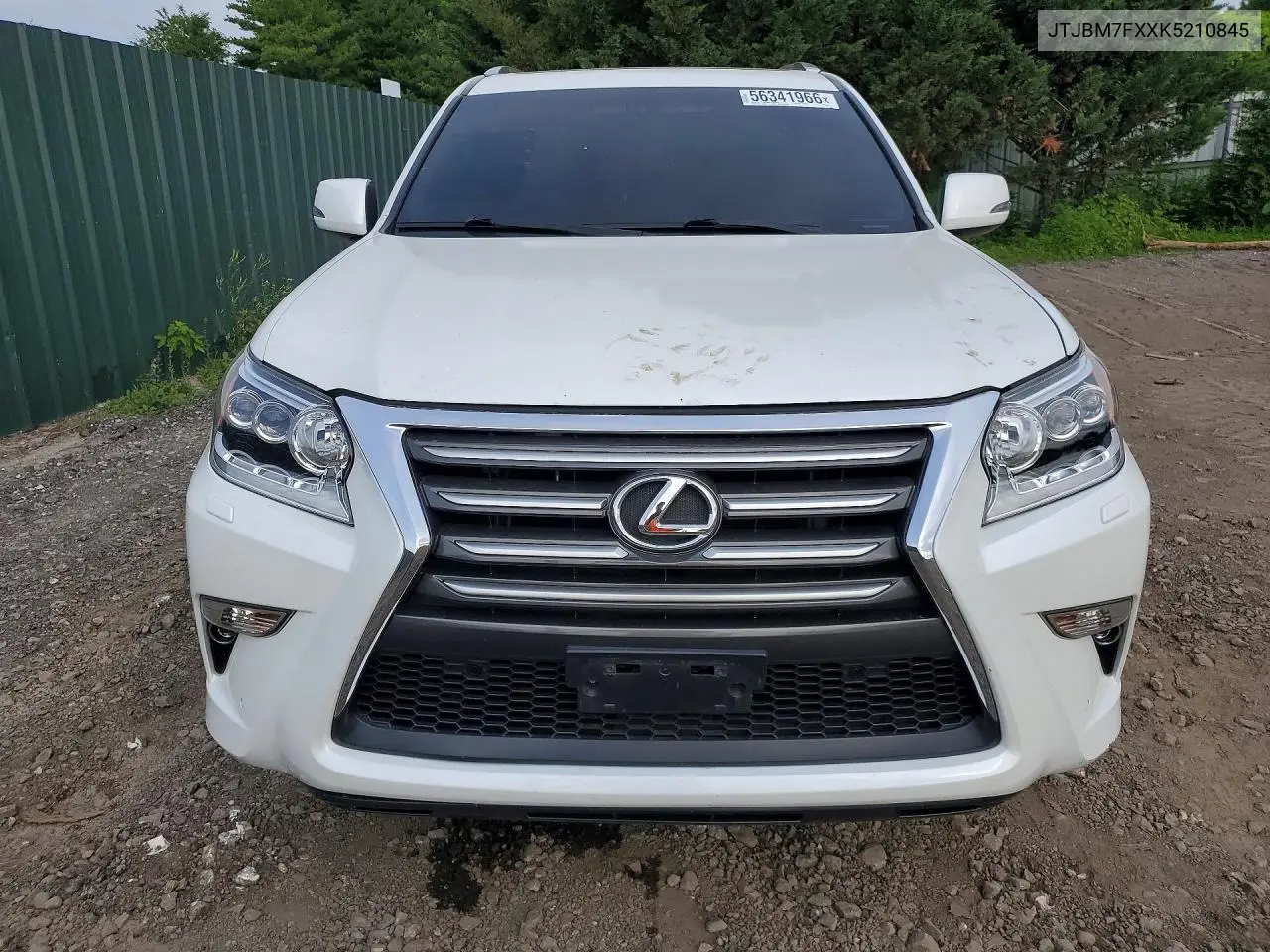 2019 Lexus Gx 460 VIN: JTJBM7FXXK5210845 Lot: 56341966