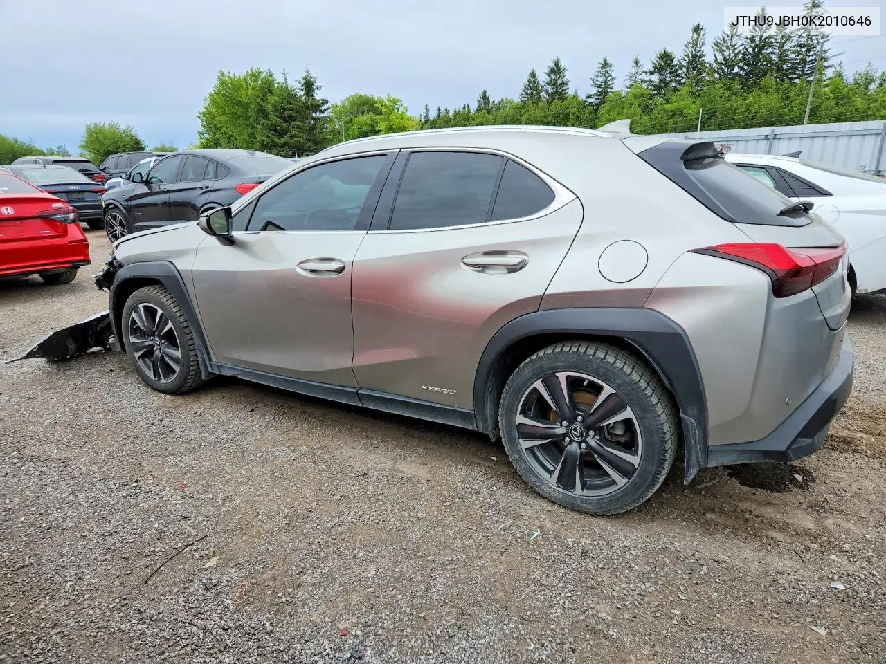 2019 Lexus Ux 250H VIN: JTHU9JBH0K2010646 Lot: 56943266