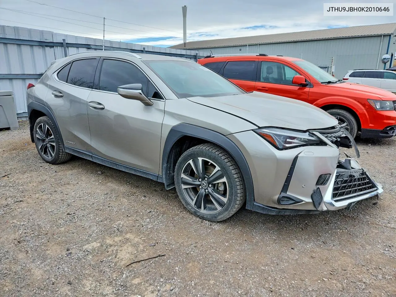 2019 Lexus Ux 250H VIN: JTHU9JBH0K2010646 Lot: 56943266
