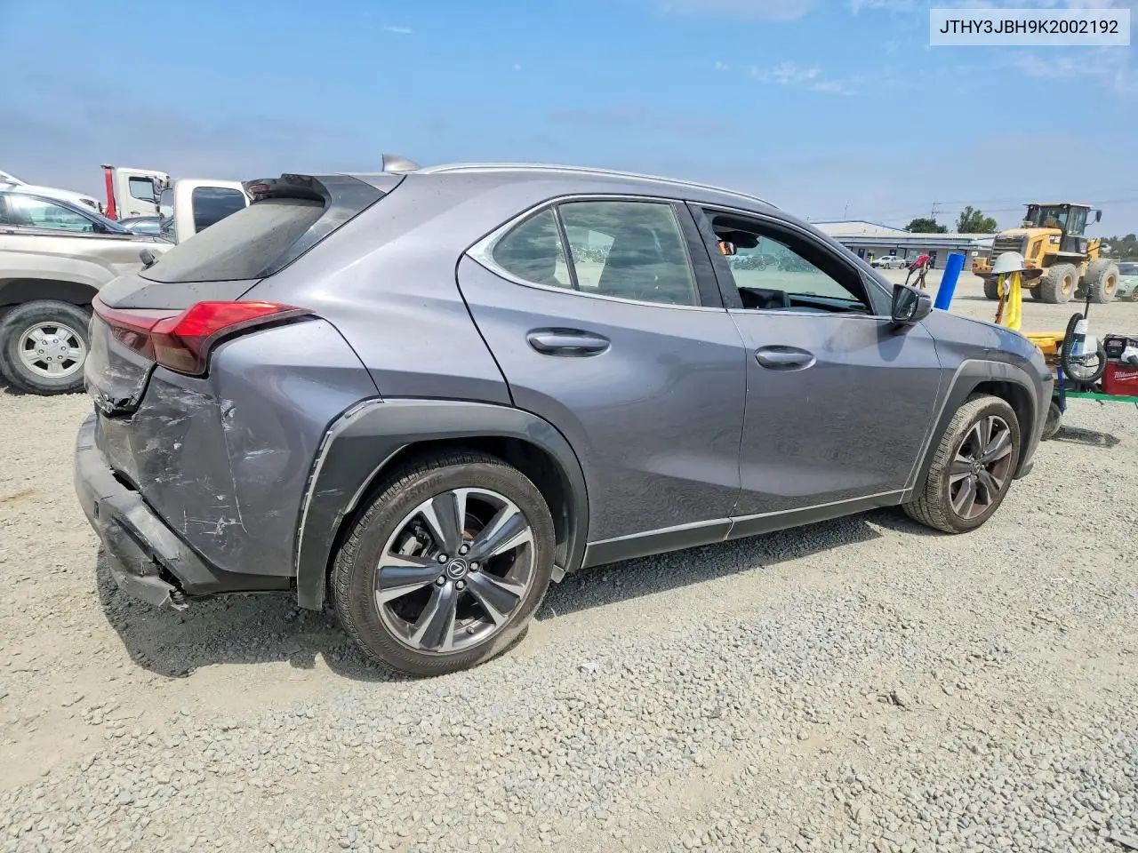 2019 Lexus Ux 200 VIN: JTHY3JBH9K2002192 Lot: 57028716