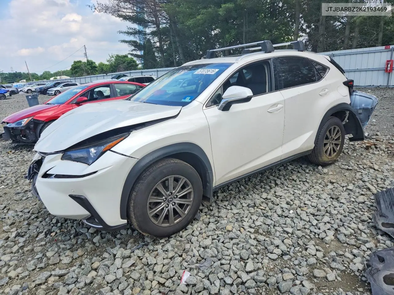 2019 Lexus Nx 300 Base VIN: JTJBARBZ2K2193469 Lot: 57075616