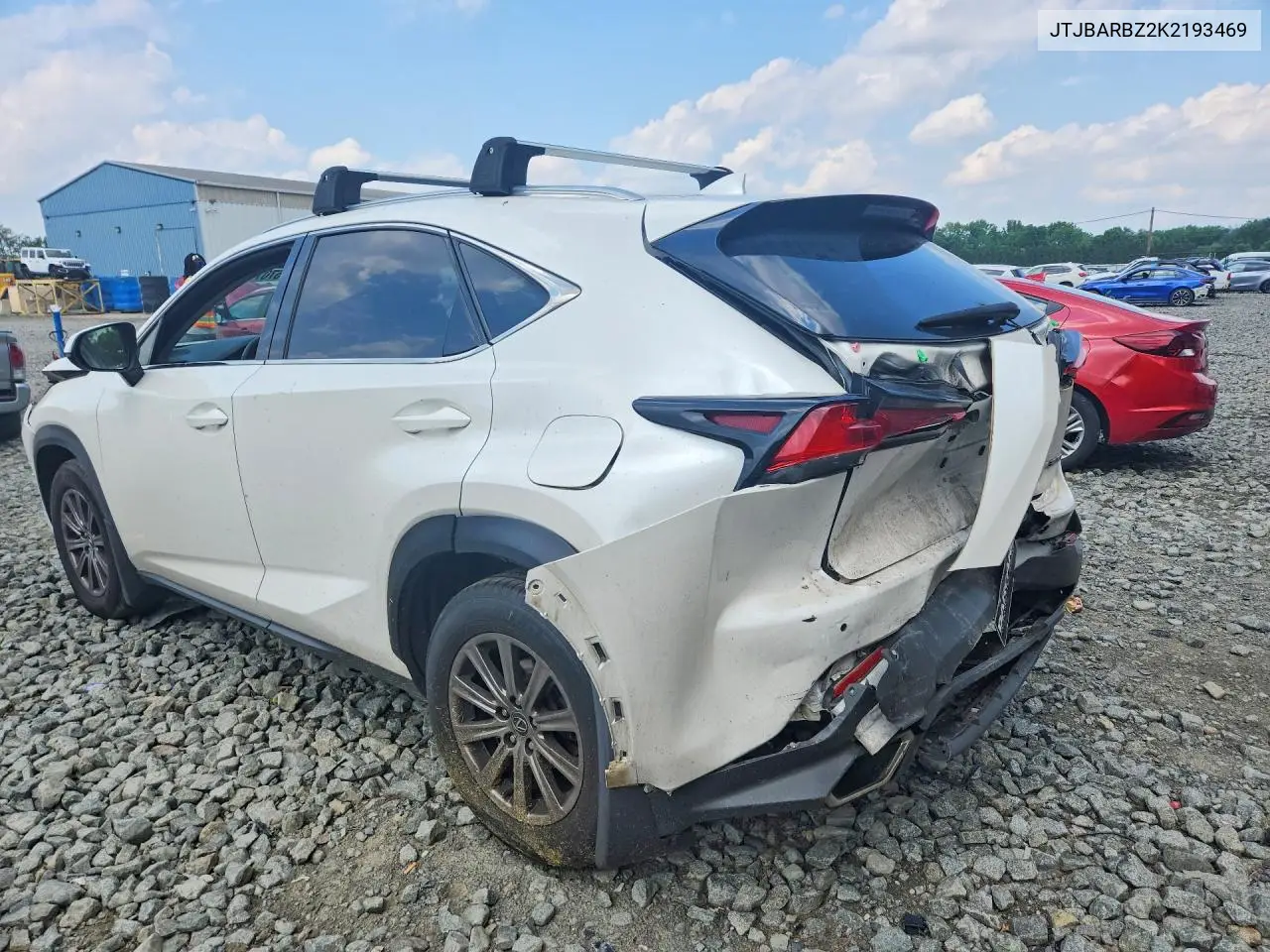 2019 Lexus Nx 300 Base VIN: JTJBARBZ2K2193469 Lot: 57075616