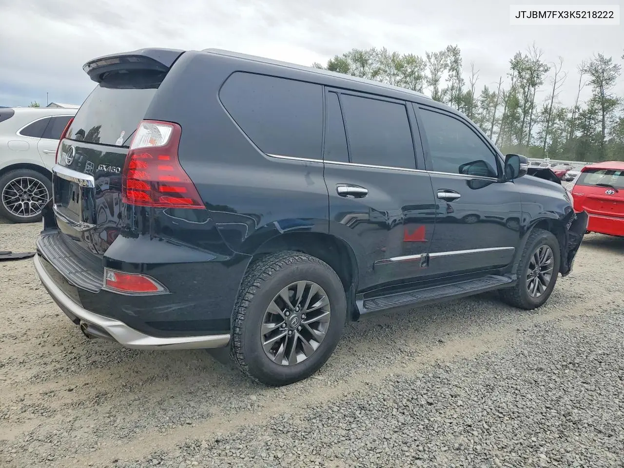 2019 Lexus Gx 460 VIN: JTJBM7FX3K5218222 Lot: 58427236