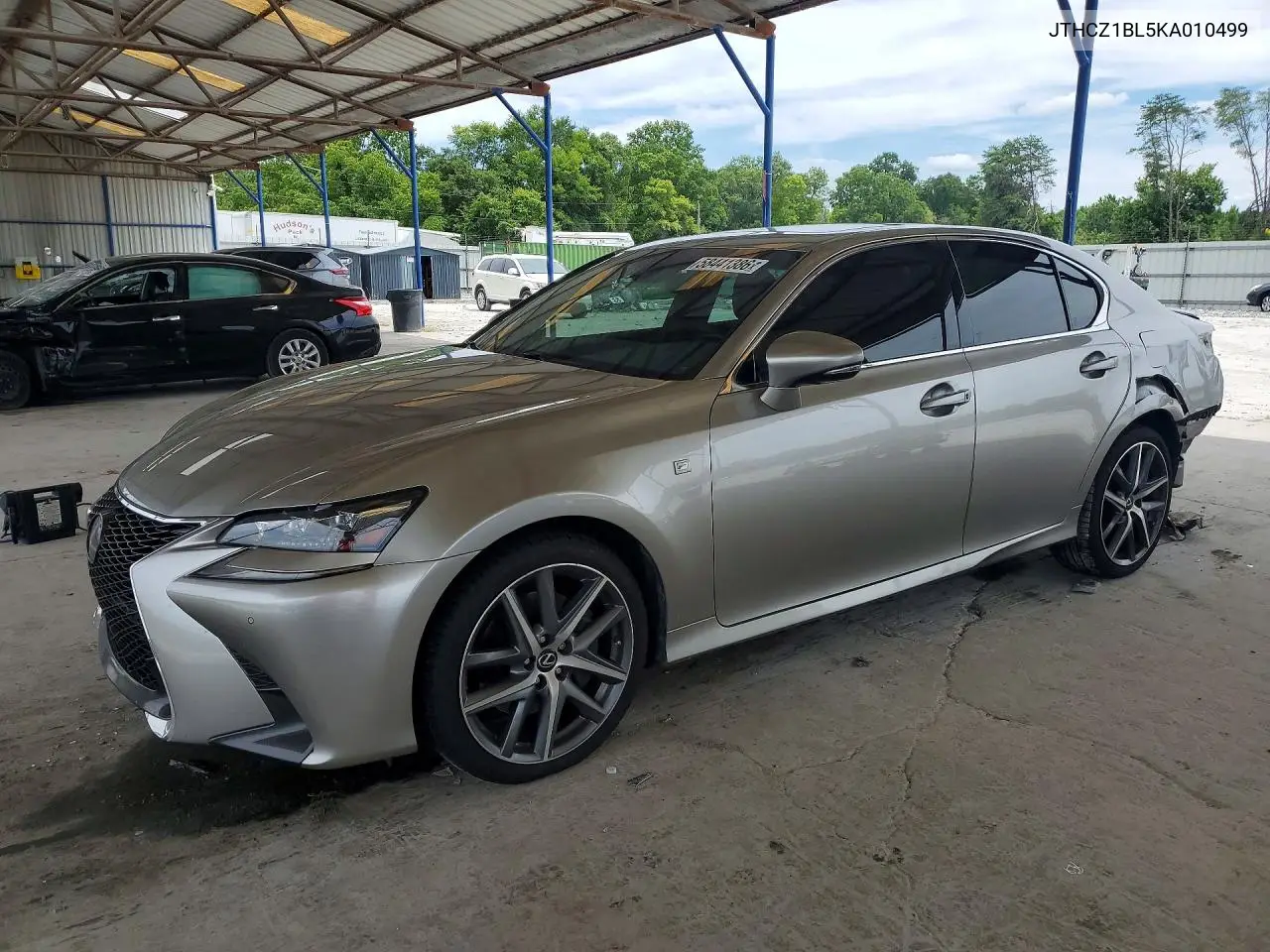 2019 Lexus Gs 350 F Sport VIN: JTHCZ1BL5KA010499 Lot: 58441386