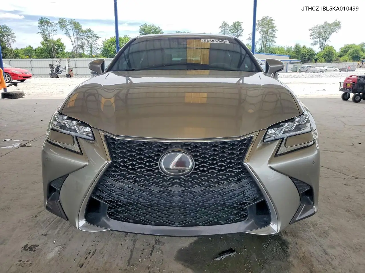 2019 Lexus Gs 350 F Sport VIN: JTHCZ1BL5KA010499 Lot: 58441386