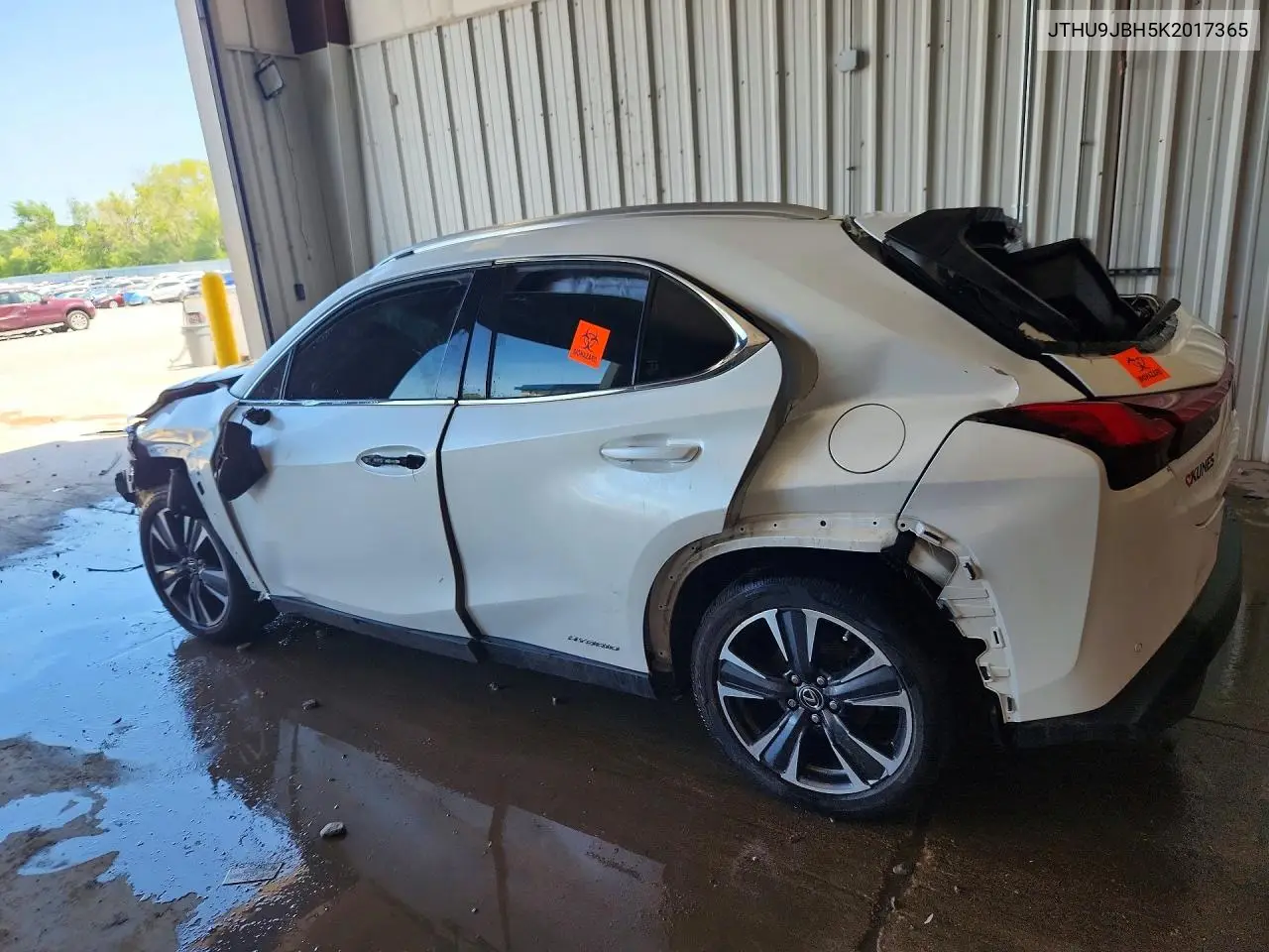 2019 Lexus Ux 250H VIN: JTHU9JBH5K2017365 Lot: 58904586