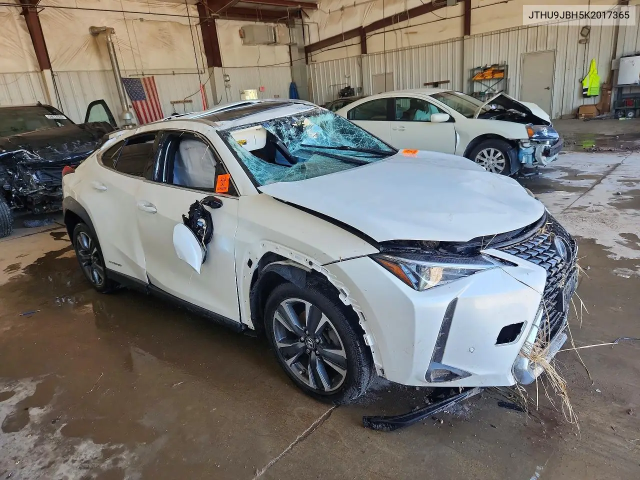 2019 Lexus Ux 250H VIN: JTHU9JBH5K2017365 Lot: 58904586