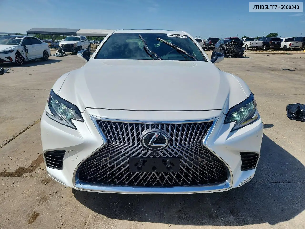 2019 Lexus Ls 500 VIN: JTHB5LFF7K5008348 Lot: 59092556
