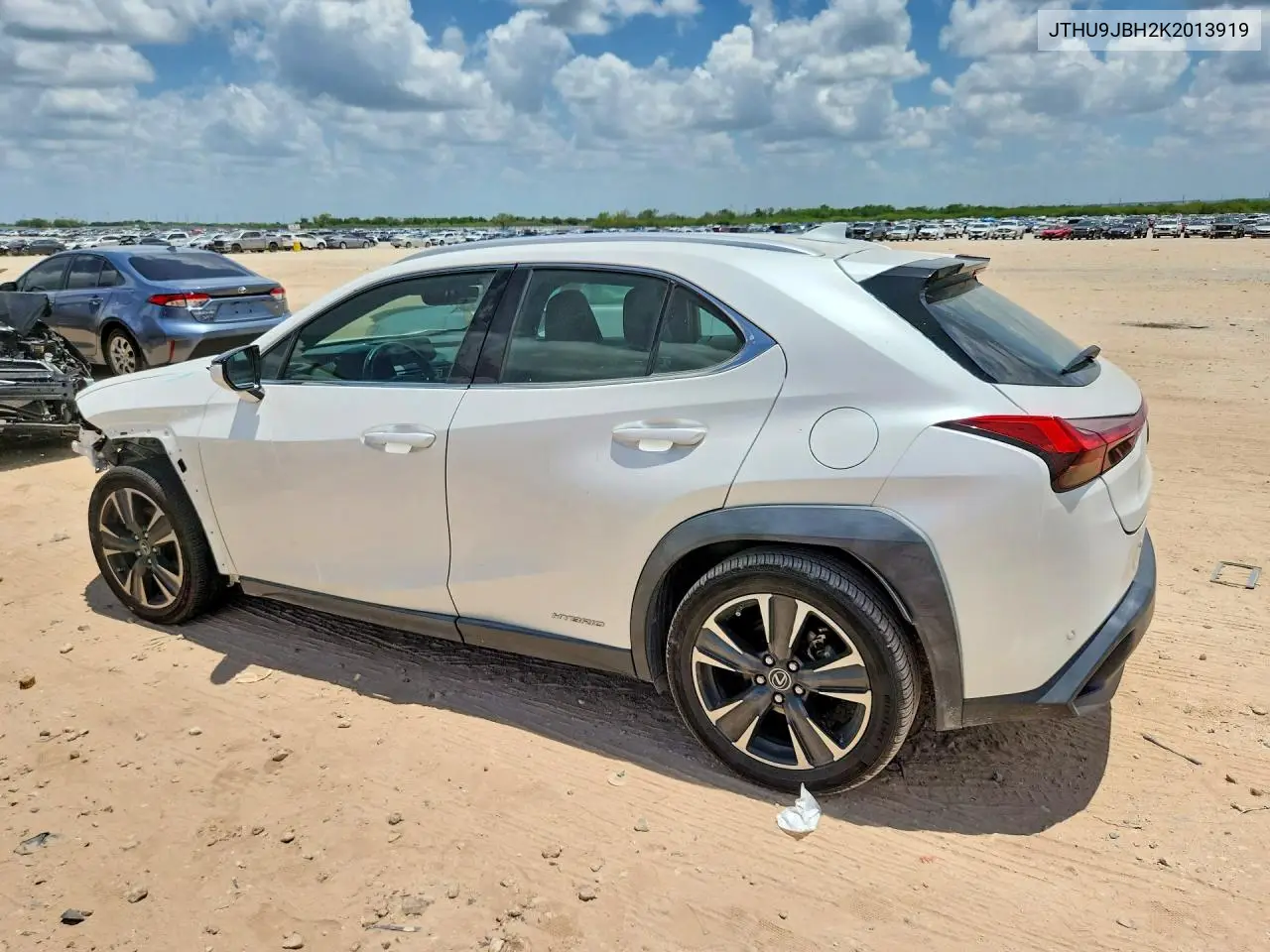 2019 Lexus Ux 250H VIN: JTHU9JBH2K2013919 Lot: 59629276