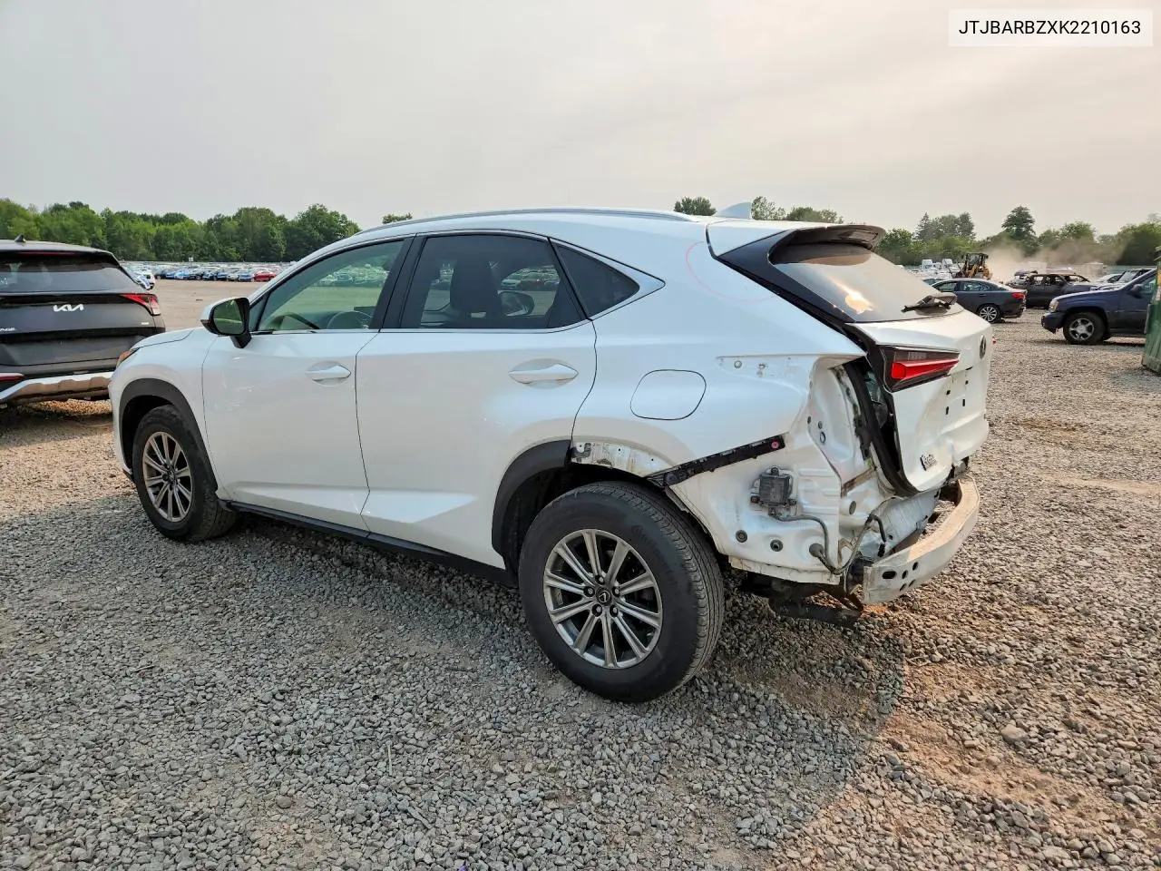 2019 Lexus Nx 300 Base VIN: JTJBARBZXK2210163 Lot: 60658806