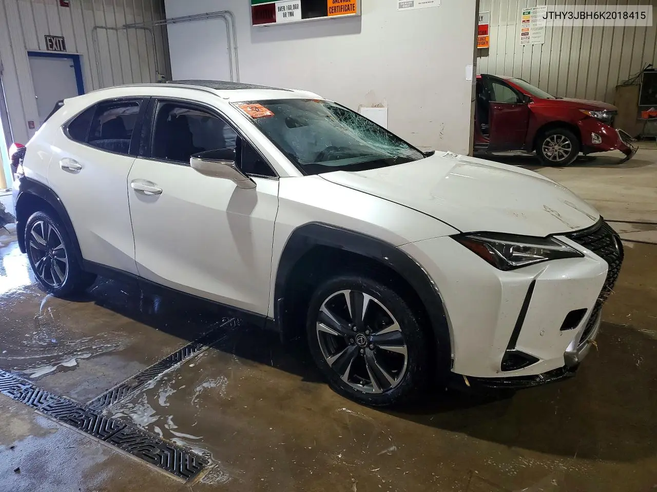 2019 Lexus Ux 200 VIN: JTHY3JBH6K2018415 Lot: 85977825