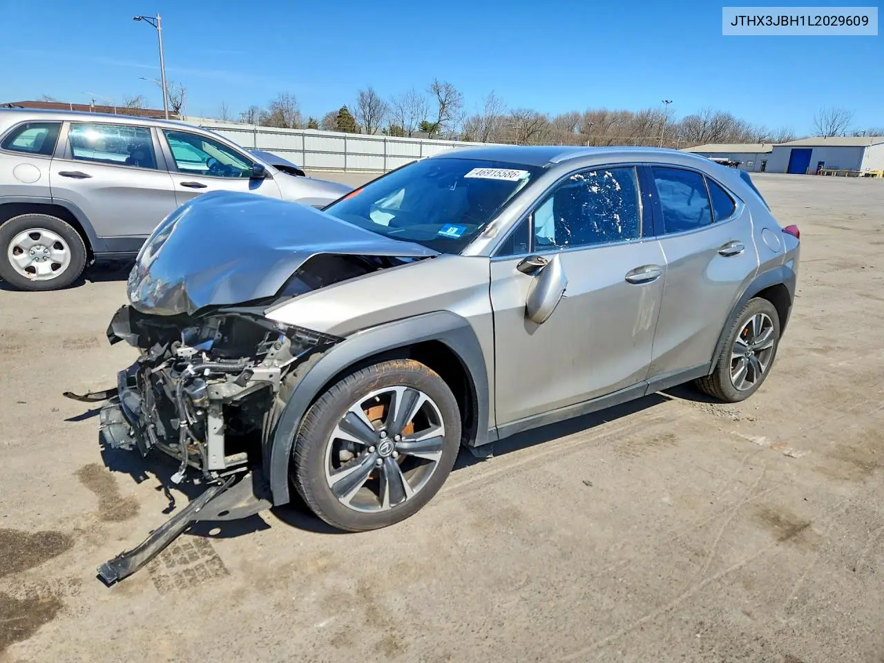 2020 Lexus Ux 200 Base VIN: JTHX3JBH1L2029609 Lot: 46915586