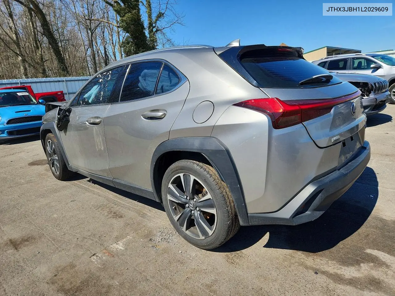 2020 Lexus Ux 200 Base VIN: JTHX3JBH1L2029609 Lot: 46915586