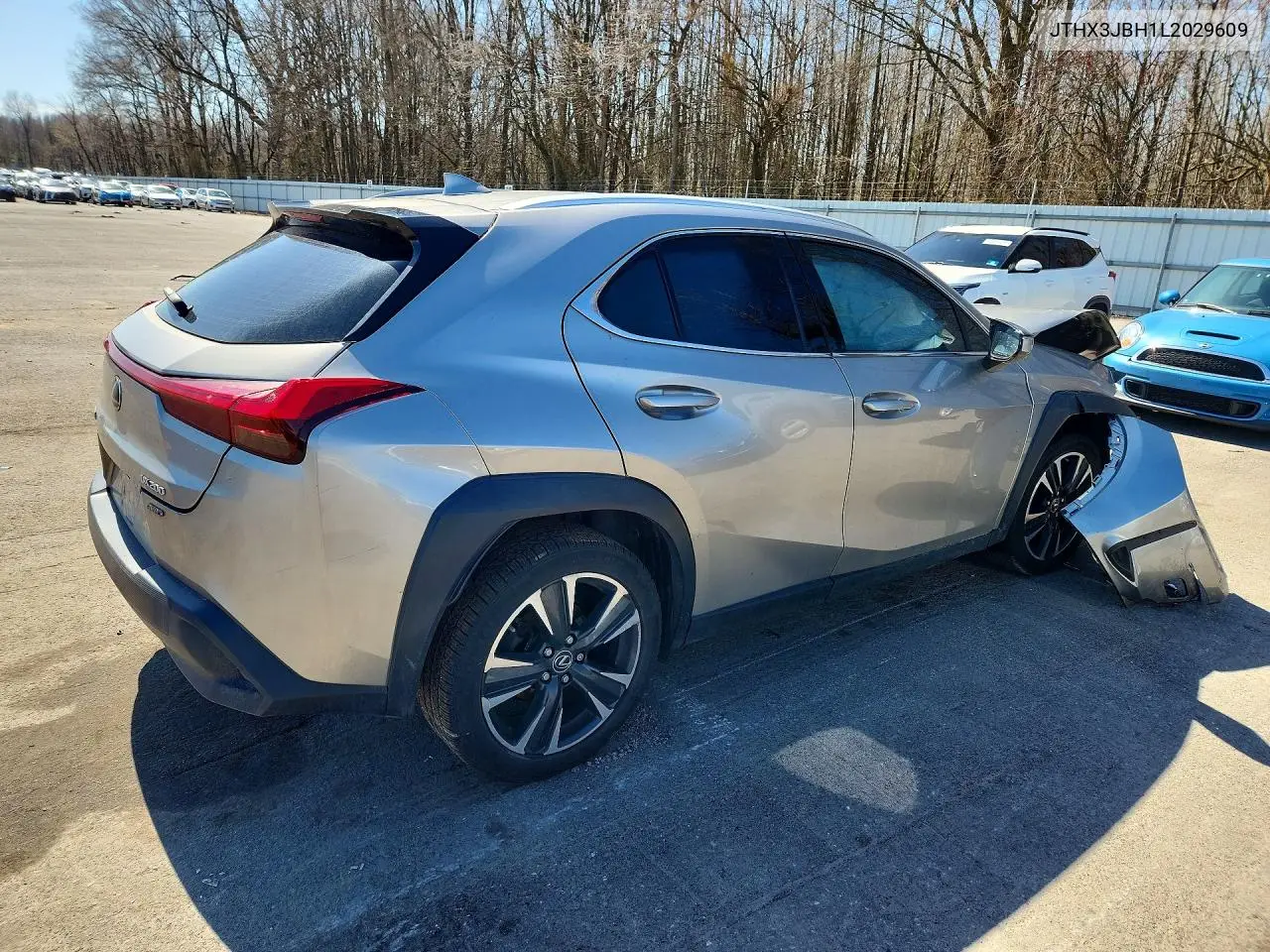 2020 Lexus Ux 200 Base VIN: JTHX3JBH1L2029609 Lot: 46915586