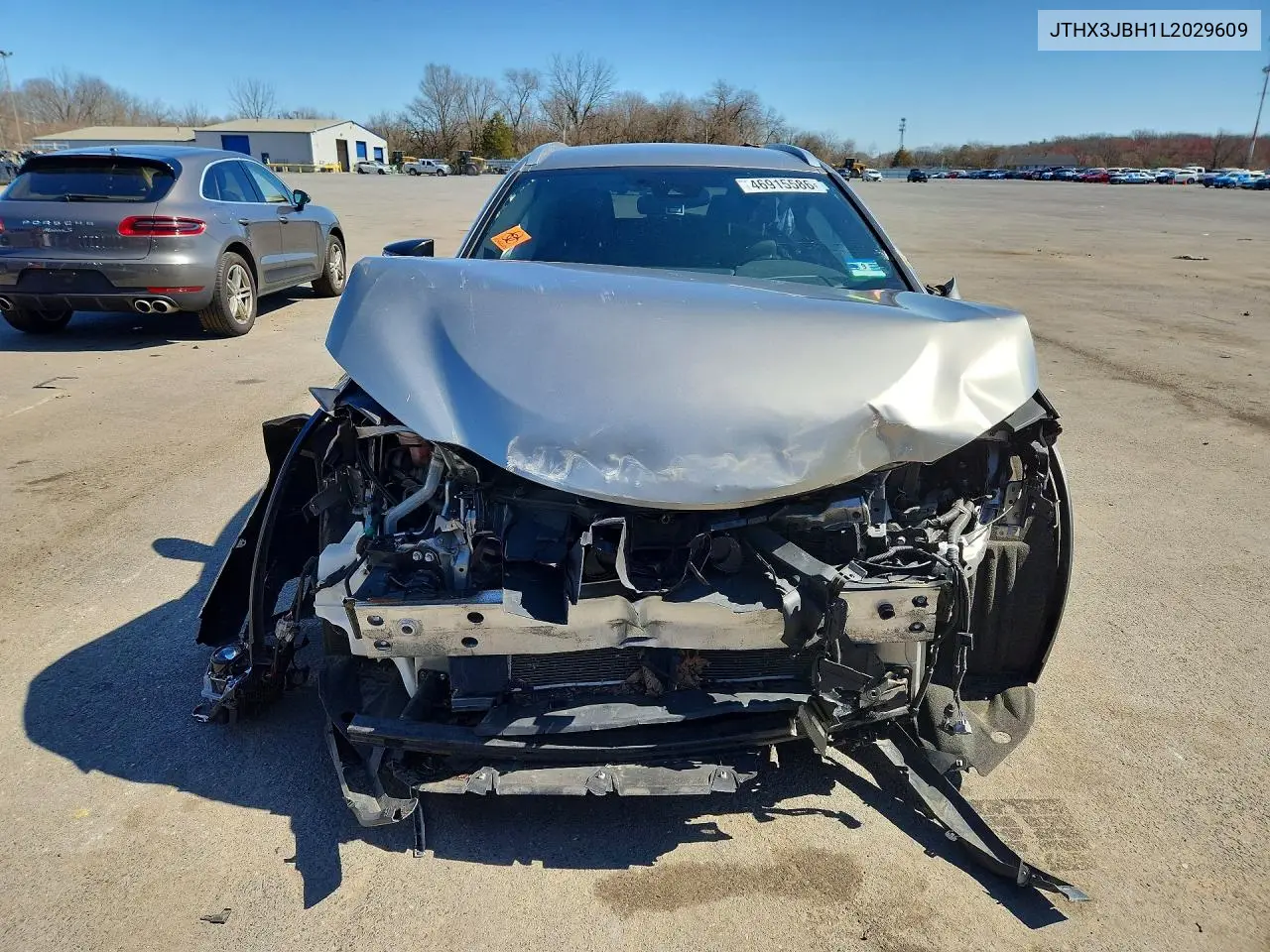2020 Lexus Ux 200 Base VIN: JTHX3JBH1L2029609 Lot: 46915586