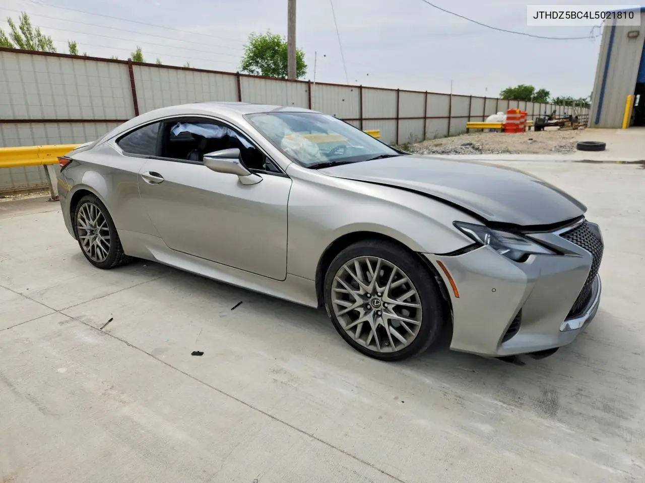 2020 Lexus Rc 350 VIN: JTHDZ5BC4L5021810 Lot: 52458046