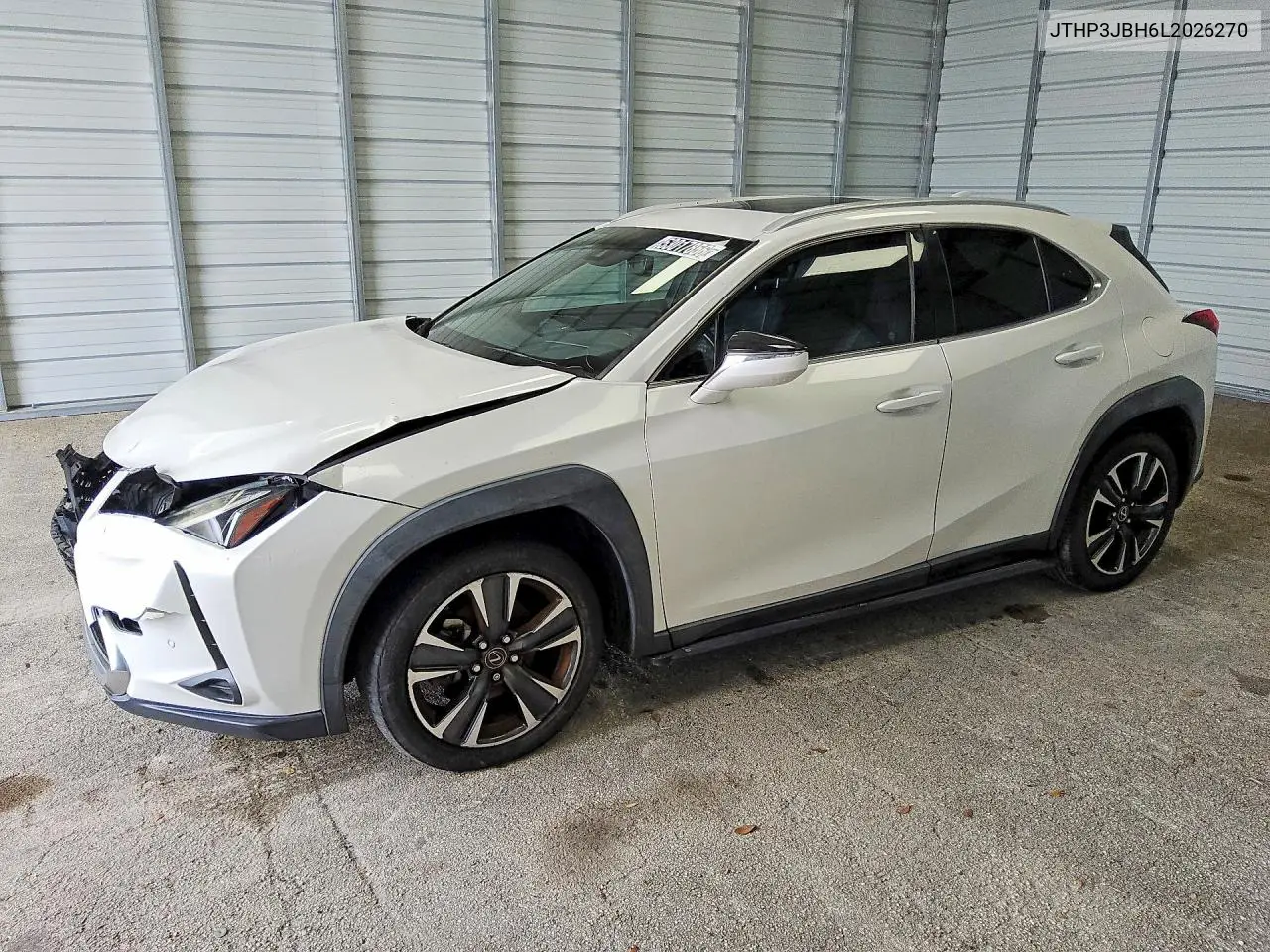 2020 Lexus Ux 200 VIN: JTHP3JBH6L2026270 Lot: 53017856