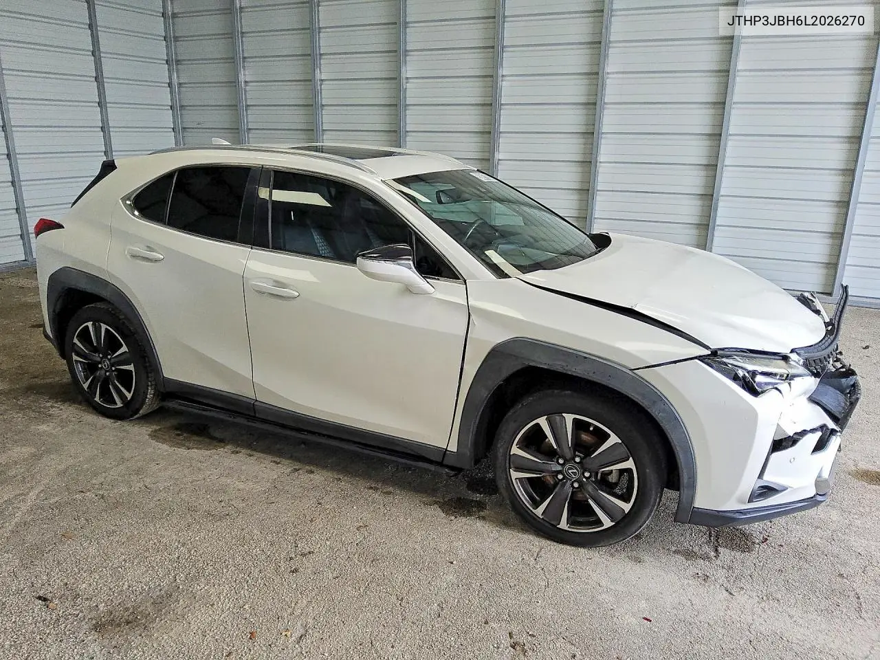 2020 Lexus Ux 200 VIN: JTHP3JBH6L2026270 Lot: 53017856