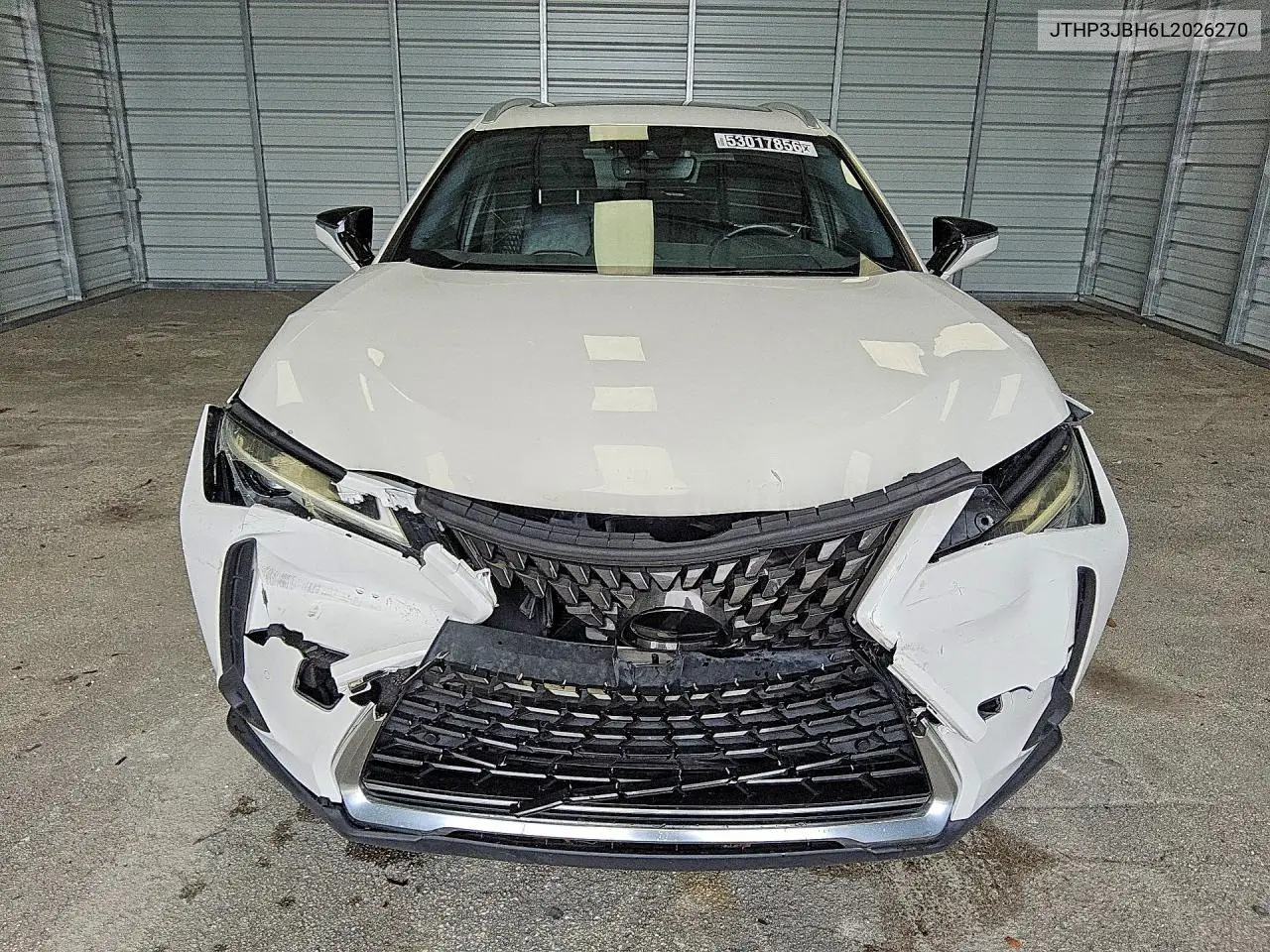 2020 Lexus Ux 200 VIN: JTHP3JBH6L2026270 Lot: 53017856