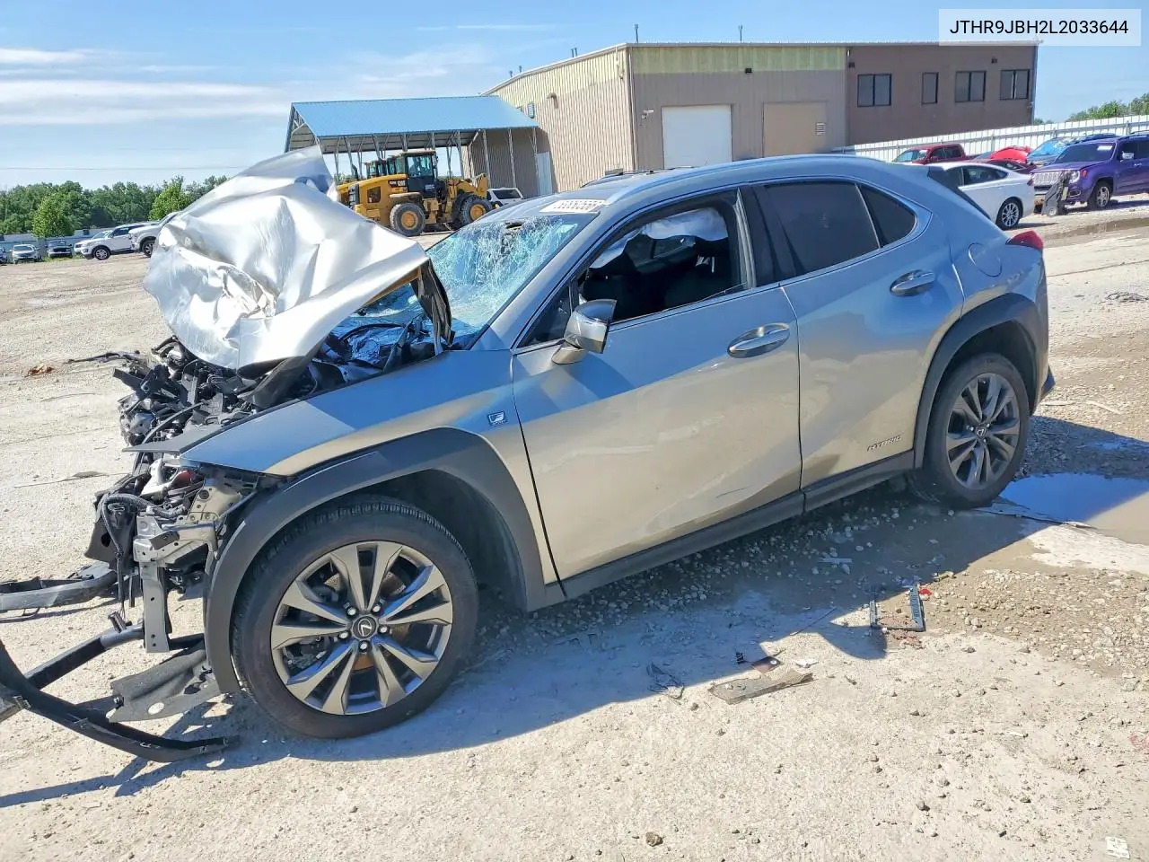 2020 Lexus Ux 250H VIN: JTHR9JBH2L2033644 Lot: 53850556