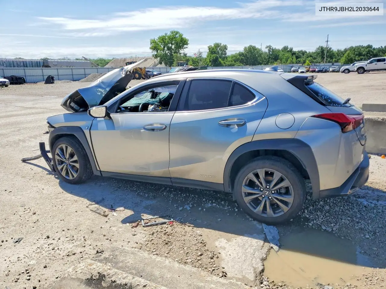 2020 Lexus Ux 250H VIN: JTHR9JBH2L2033644 Lot: 53850556