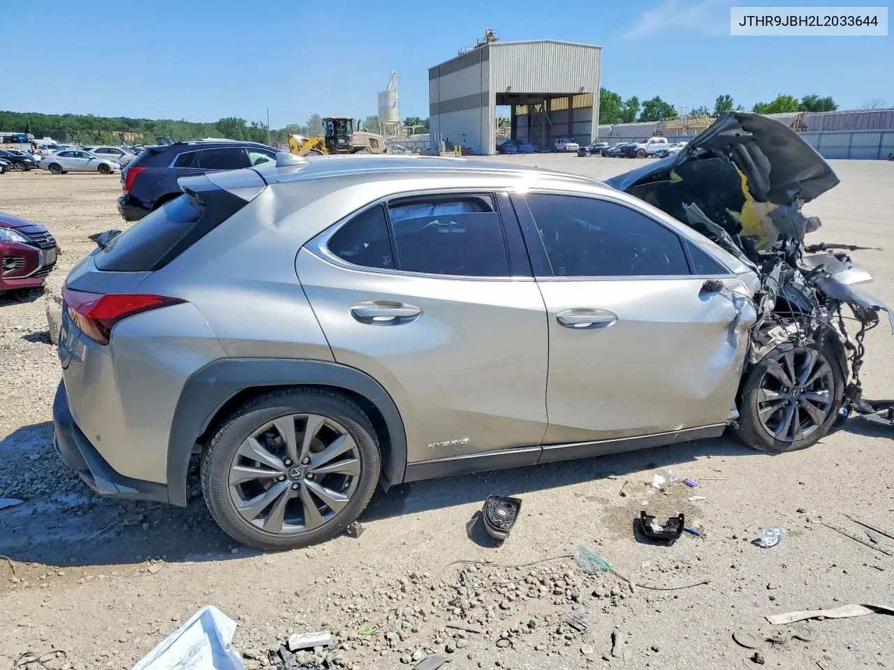 2020 Lexus Ux 250H VIN: JTHR9JBH2L2033644 Lot: 53850556