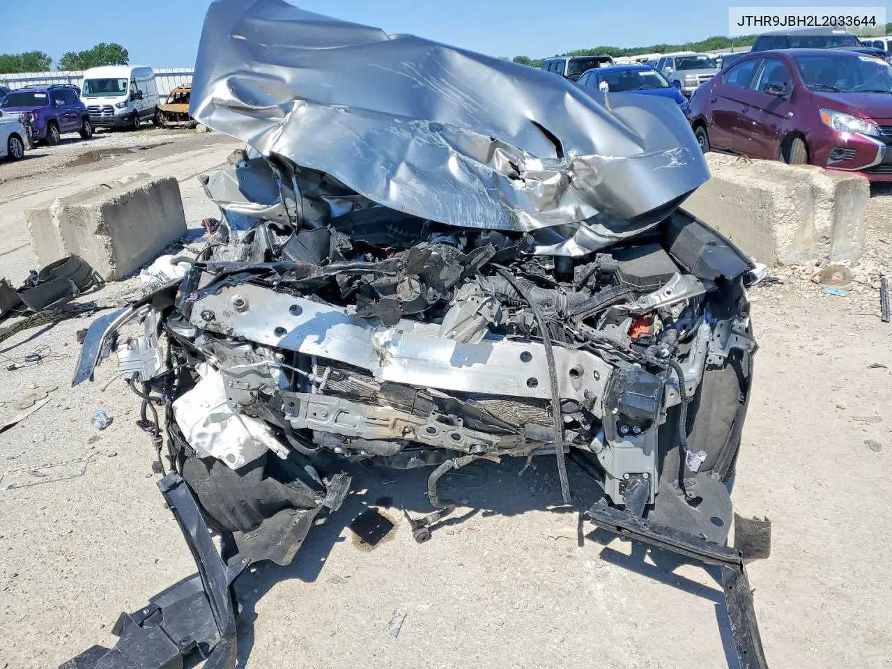 2020 Lexus Ux 250H VIN: JTHR9JBH2L2033644 Lot: 53850556