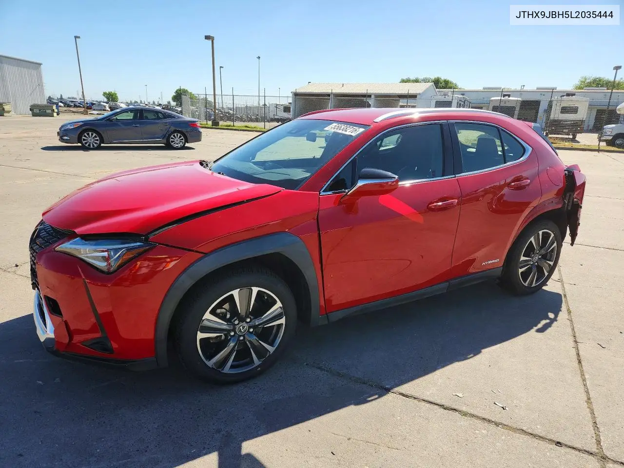 2020 Lexus Ux 250H VIN: JTHX9JBH5L2035444 Lot: 55638216