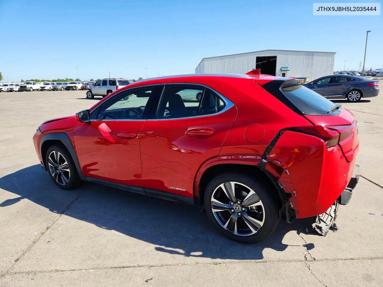 2020 Lexus Ux 250H VIN: JTHX9JBH5L2035444 Lot: 55638216