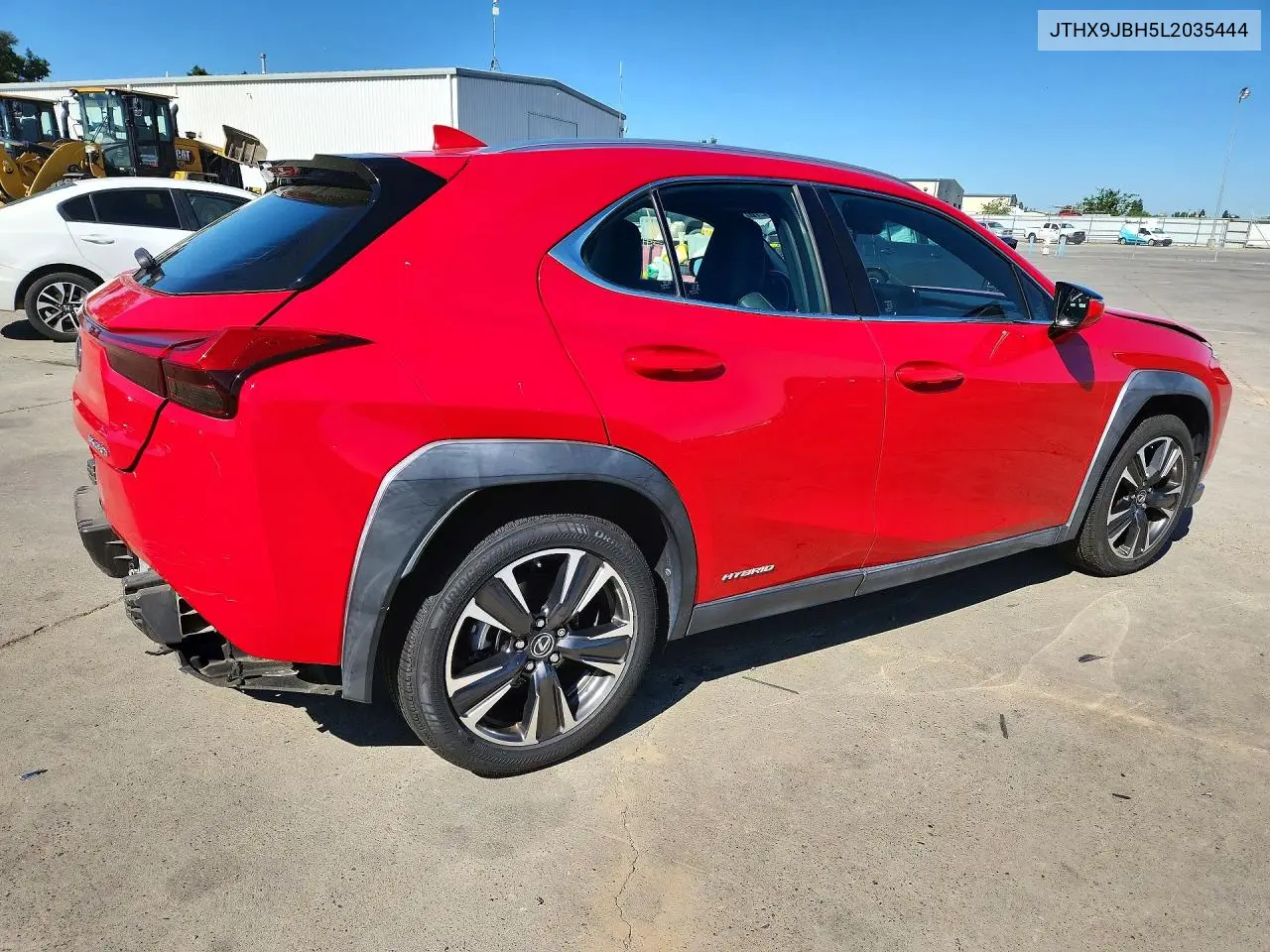 2020 Lexus Ux 250H VIN: JTHX9JBH5L2035444 Lot: 55638216