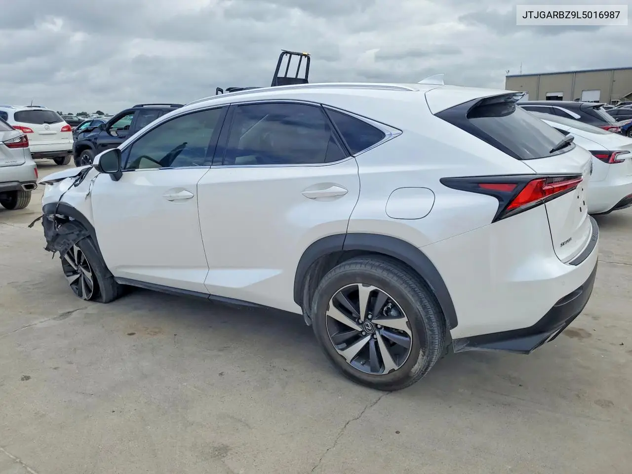 2020 Lexus Nx 300 VIN: JTJGARBZ9L5016987 Lot: 56337546