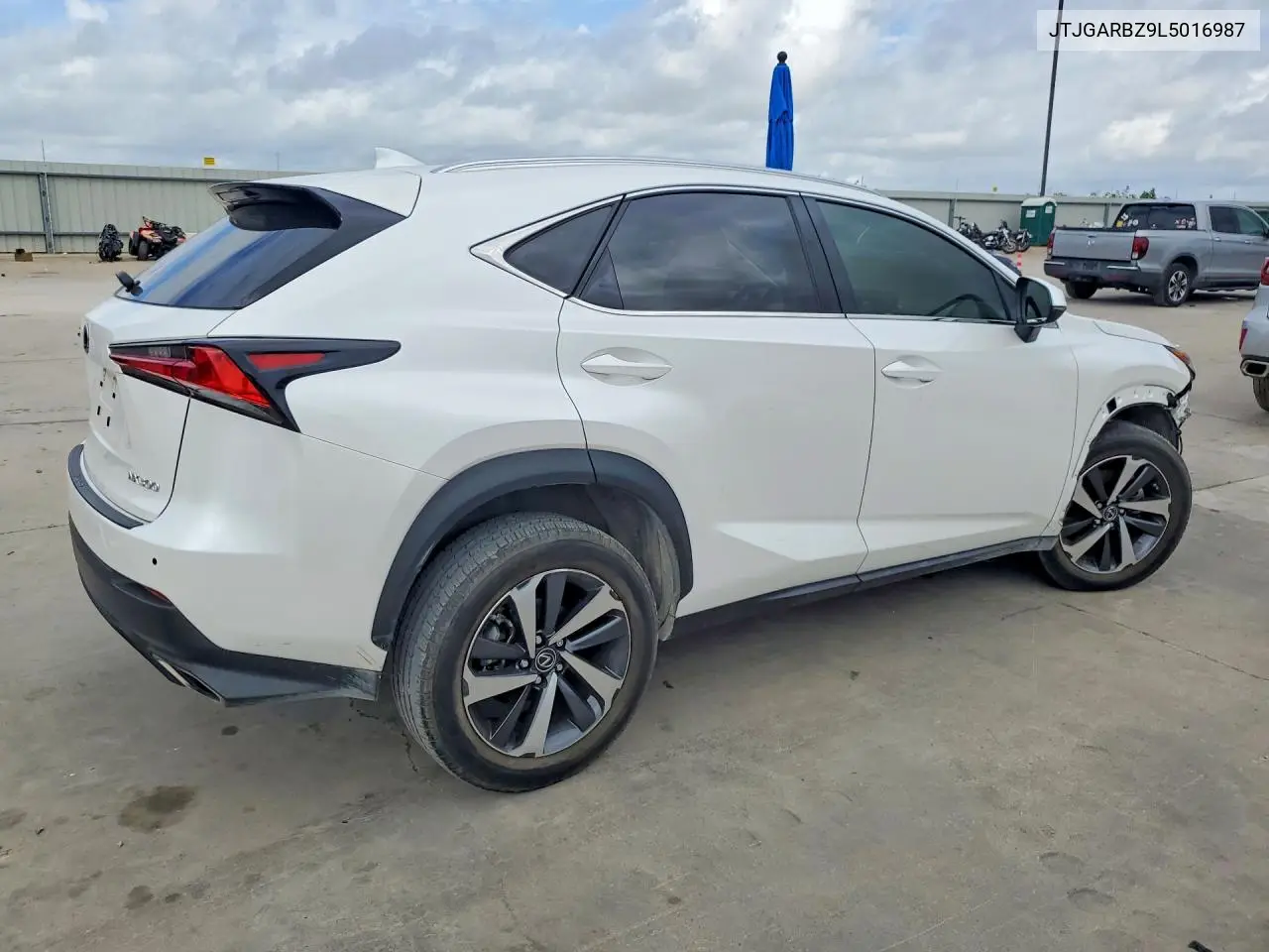 2020 Lexus Nx 300 VIN: JTJGARBZ9L5016987 Lot: 56337546