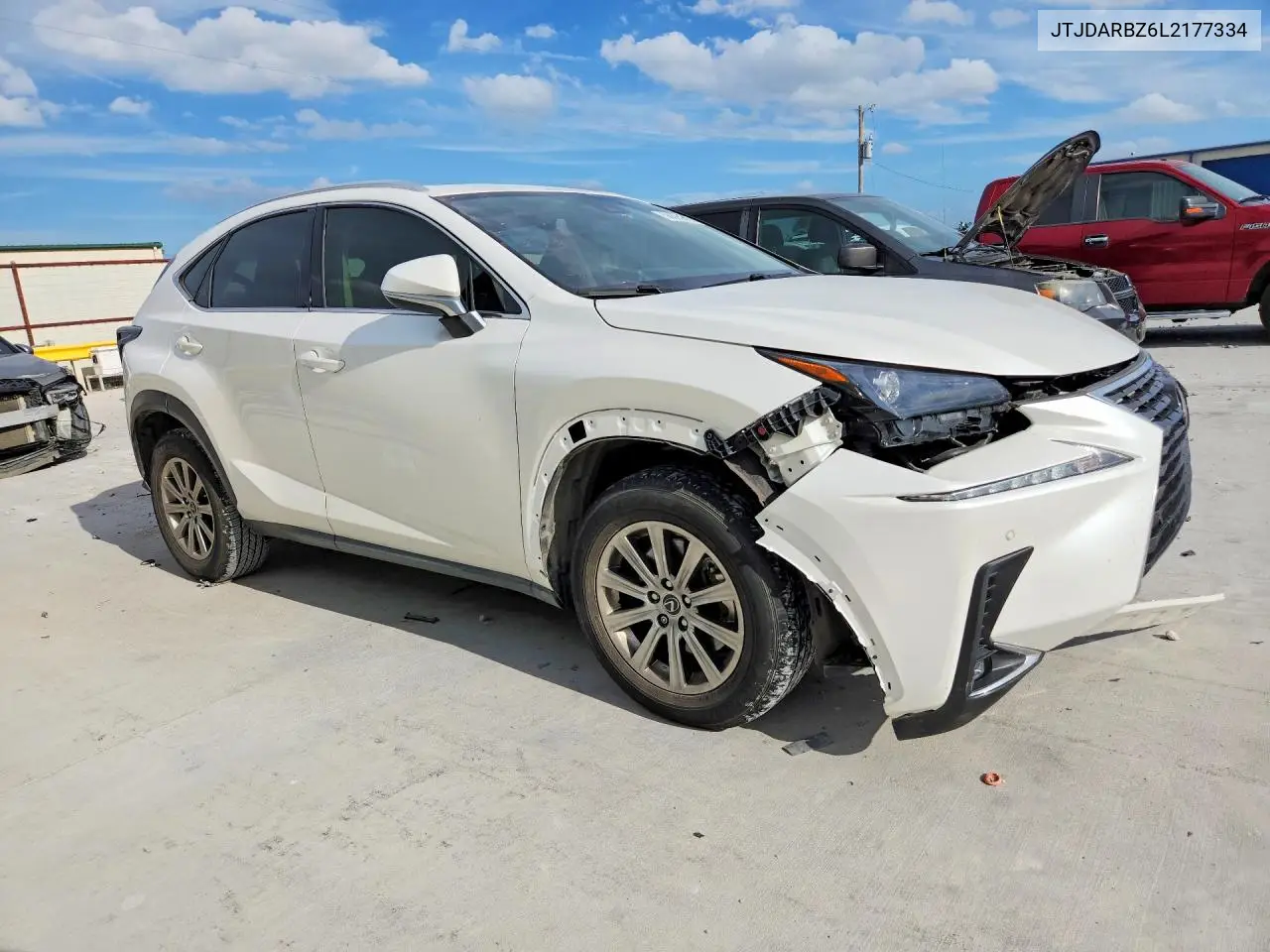 2020 Lexus Nx 300 VIN: JTJDARBZ6L2177334 Lot: 56695816